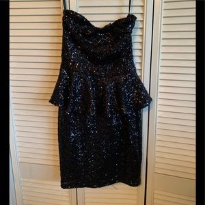 Black sparkly dress. Brand new with tags